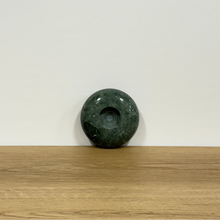 Load image into Gallery viewer, Vintage Green Marble Candlestick Holder