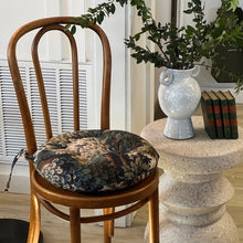 Load image into Gallery viewer, Vintage Bentwood Chair w/ Custom Round Cushion
