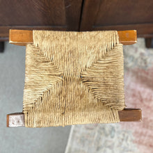 Load image into Gallery viewer, Vintage Woven Stool