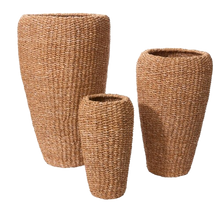 Load image into Gallery viewer, Woven Seagrass Vase