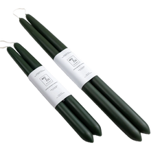 Load image into Gallery viewer, Dipped Beeswax Taper Candles, set of 2