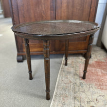 Load image into Gallery viewer, Vintage Ornate Tray Oval Table 24w x 32l x 24t
