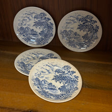 Load image into Gallery viewer, Vintage English Flow Blue Trinket Dishes by Enoch Wedgwood
