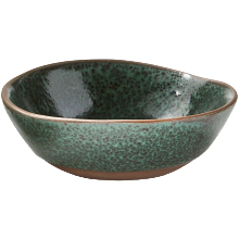 Green Textured Bowl