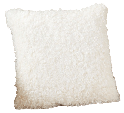 Shearling Natural Pillow - 18