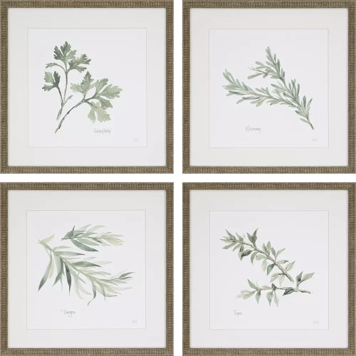 Herb Painting - 4 styles 17x17