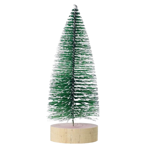 Green Bottlebrush Christmas Tree