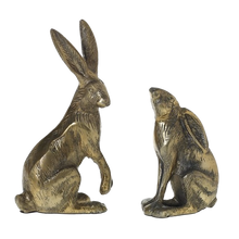 Load image into Gallery viewer, Brass Rabbit Figurine
