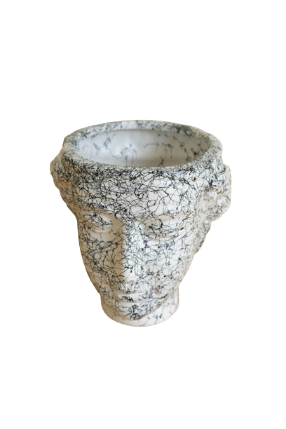 Splatter Bust Planter