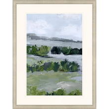 Load image into Gallery viewer, Tall Green + Blue Landscape Painting, 2 styles
