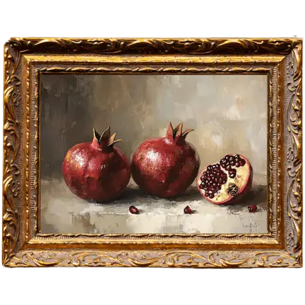 Pomegranate Art - 8x10