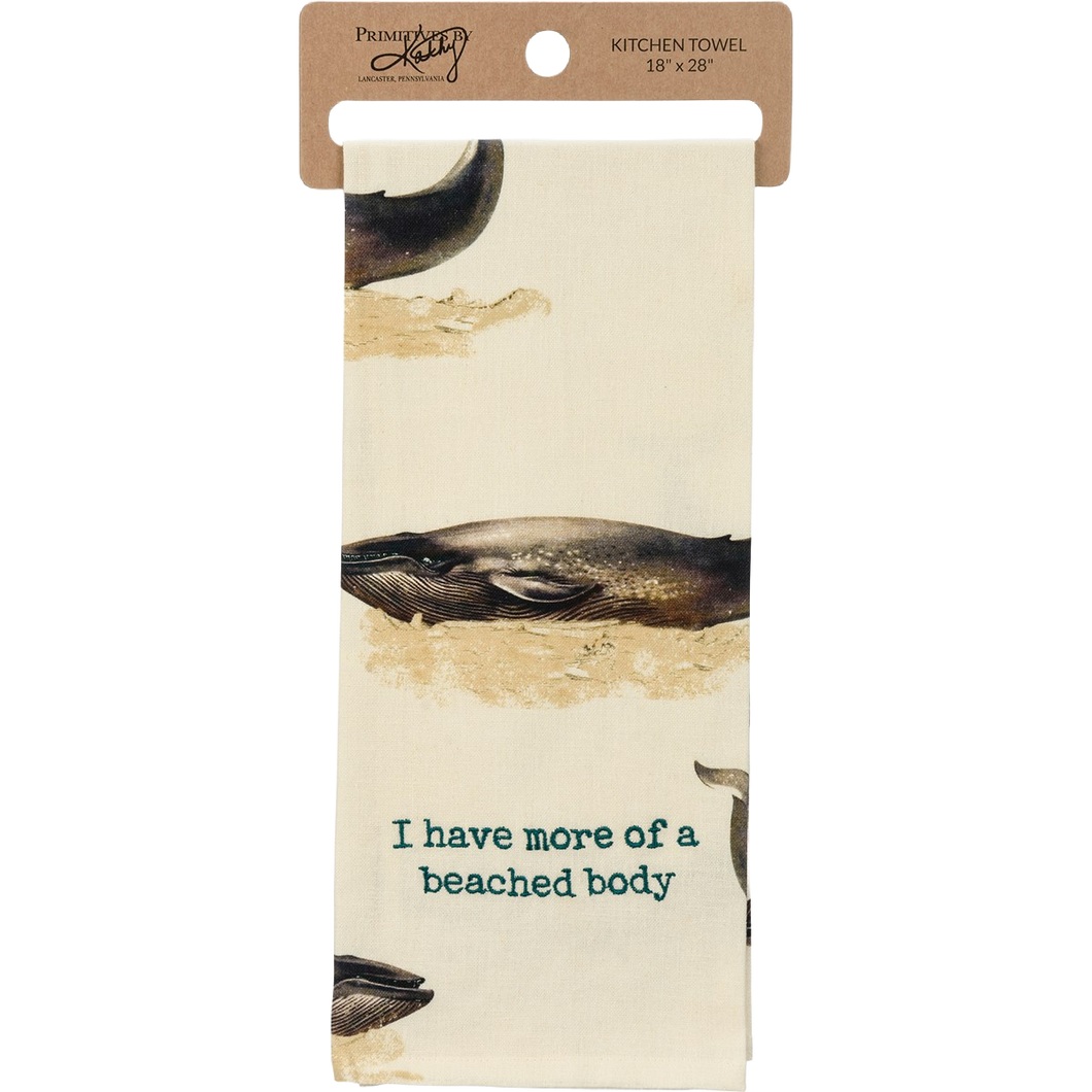 Beached Body Tea Towel