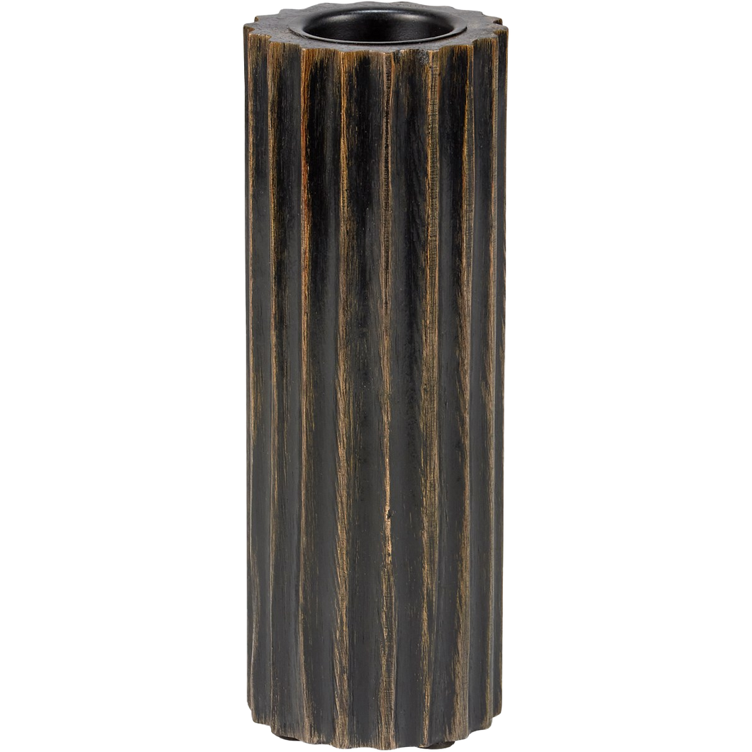 Ribbed Candle Holder