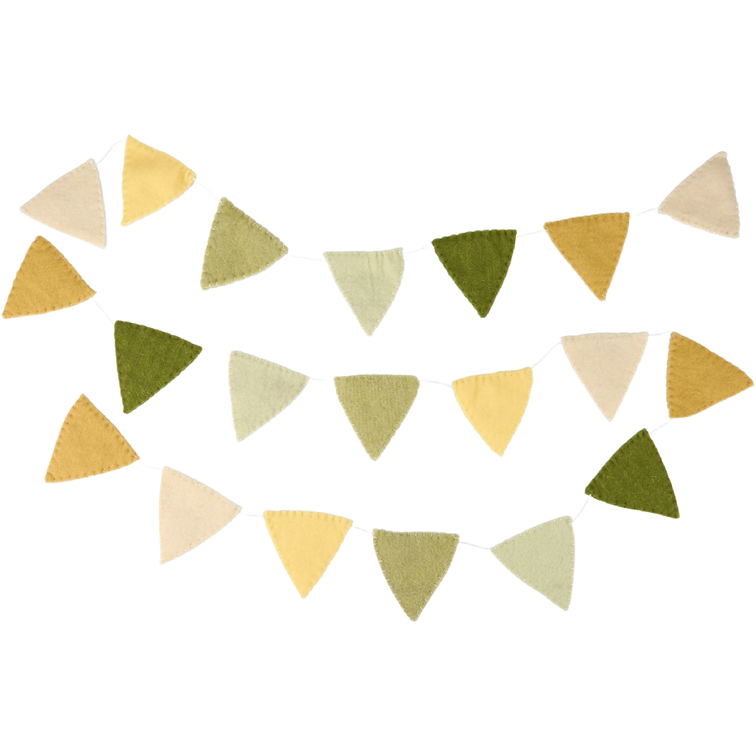 Colorful Felt Pennant Banner
