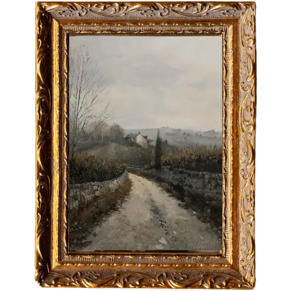 French Countryside Artwork - 12x16