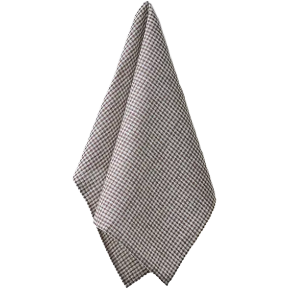 Gingham Linen Dish Cloth