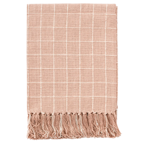 Dusty Pink Throw Blanket - 50x60