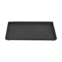 Load image into Gallery viewer, Black Decorative Textured Metal Tray
